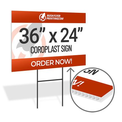 Rfp Coroplast Sign 36x24